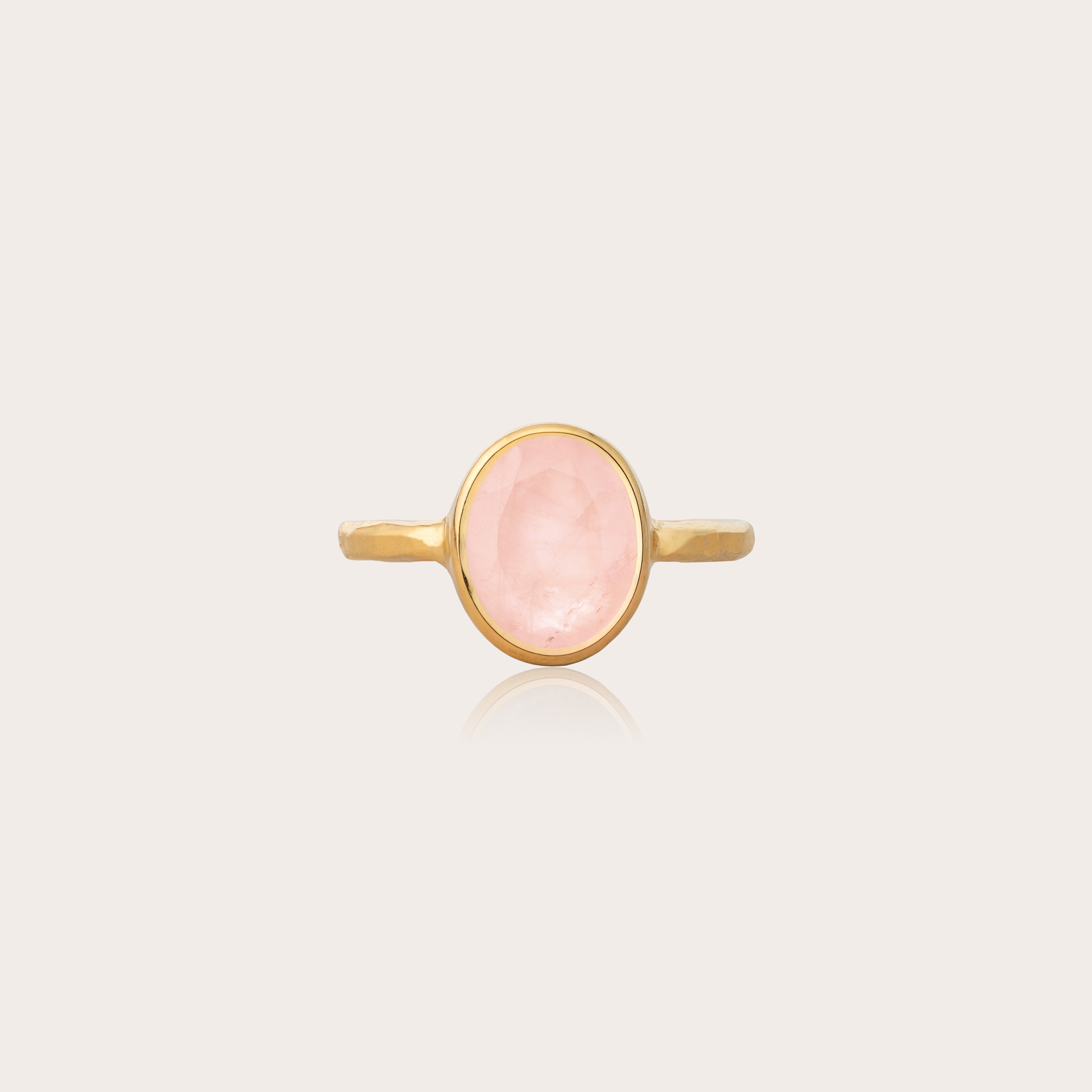 Desire Spell Ring with Rose Quartz