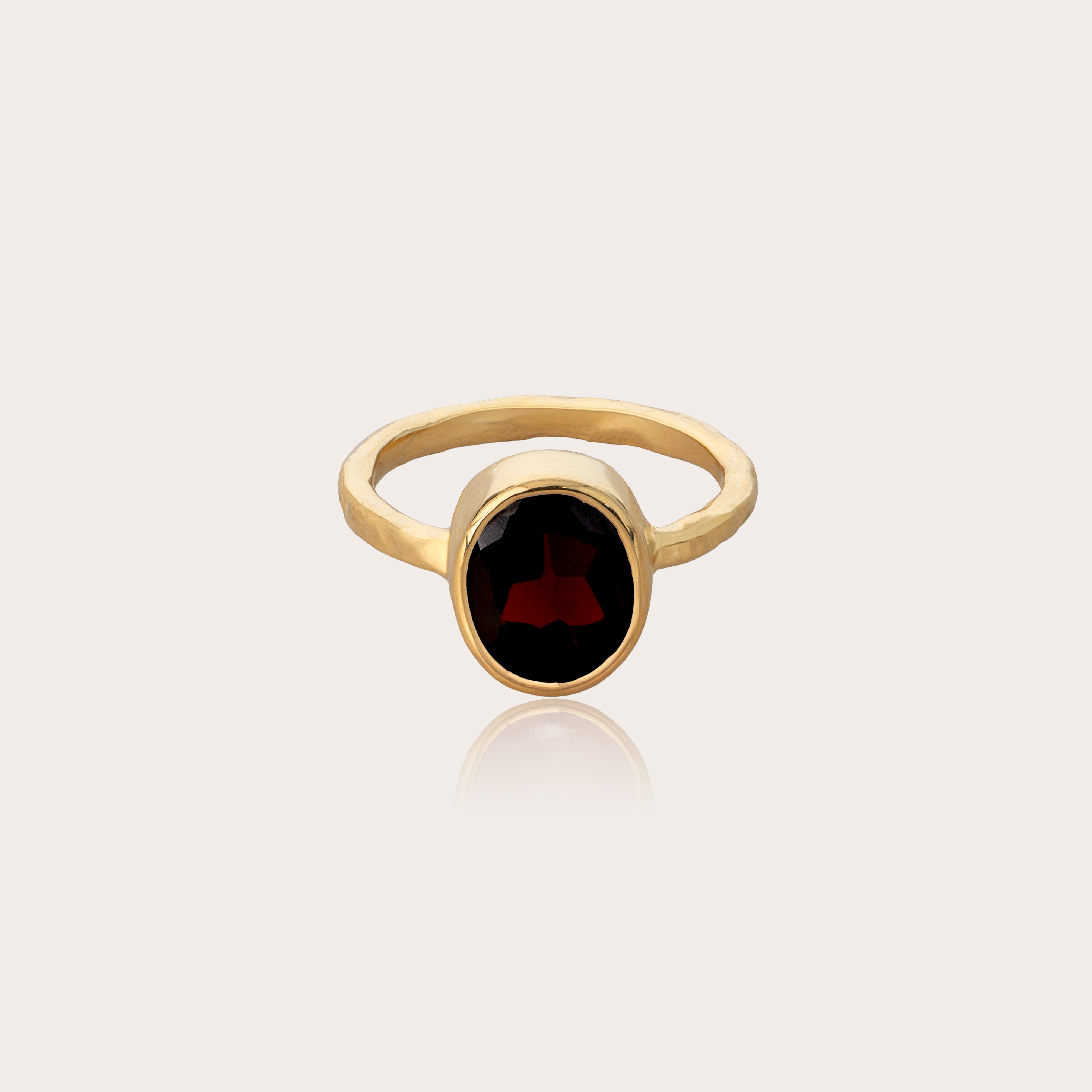 Desire Spell Ring with Garnet